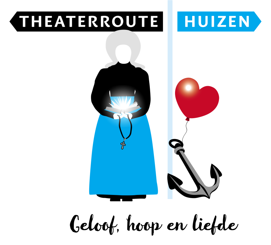 Logo theaterroute Huizen 2025 